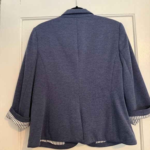 The Limited Women's Blazer, Blue & White - Picture 4 of 10